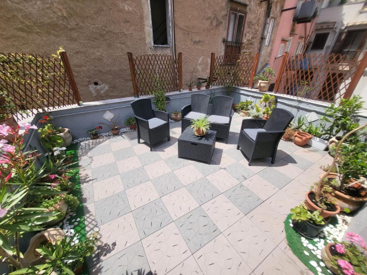 Casetta Poli- Appartamento Con Terrazza - Centro Storico パレルモ エクステリア 写真